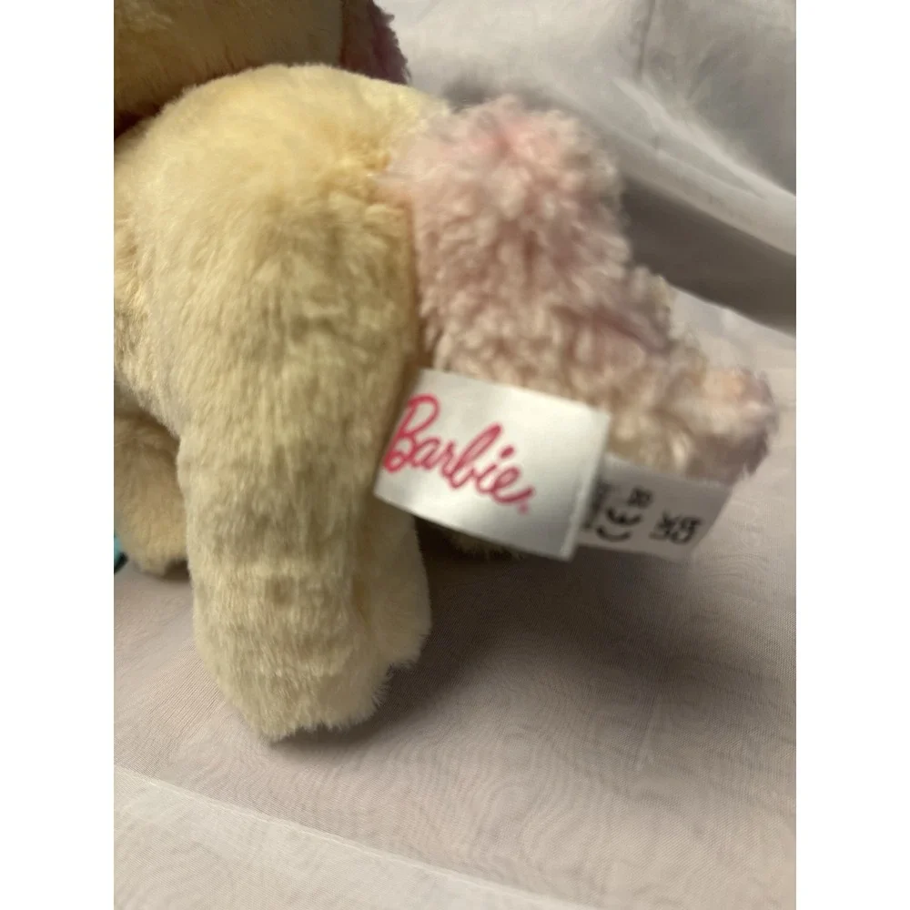 Barbie Plush Toy‎ Playset,Hairdresser Stuffed poodle lights up 2/6 Accessories